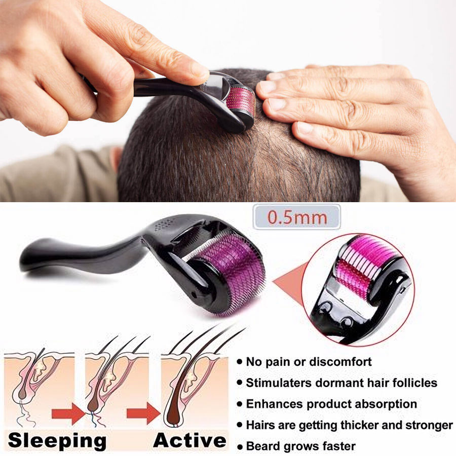 microneedle for hair regrowth