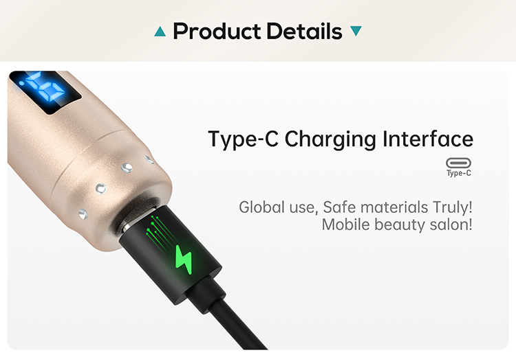 microneedling pen adjustable