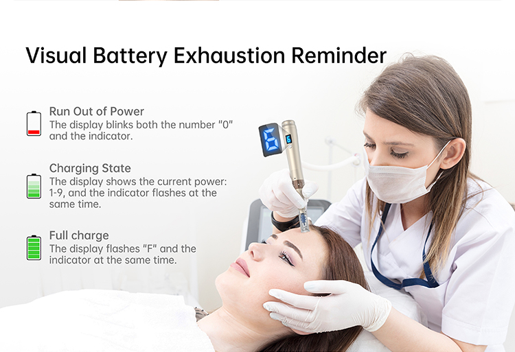 microneedling pen adjustable