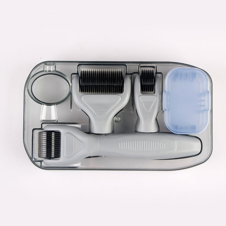 derma roller beard oil kit