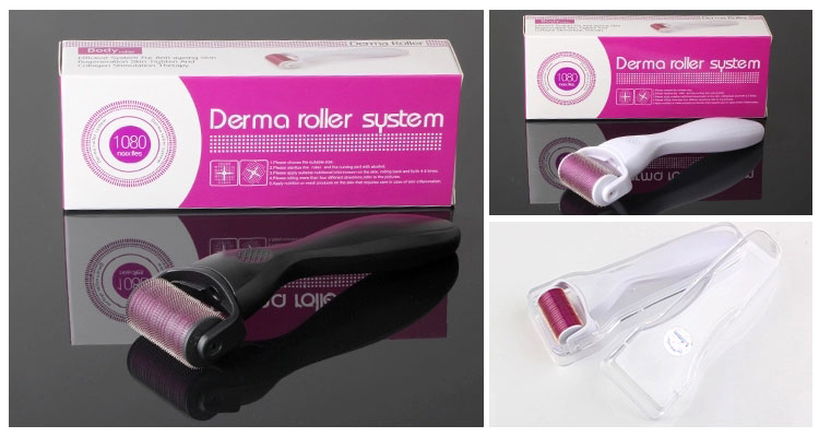 	 derma roller 540 needles dermaroller titanium