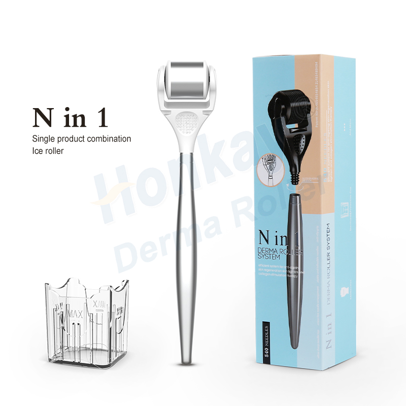 electric microneedle roller derma pen system