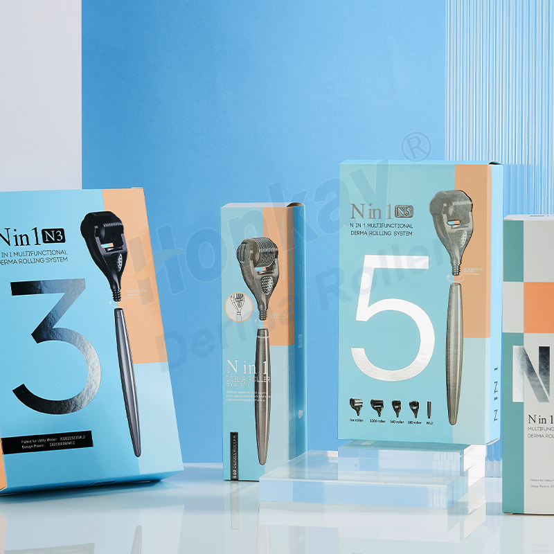 electric microneedle roller derma pen system