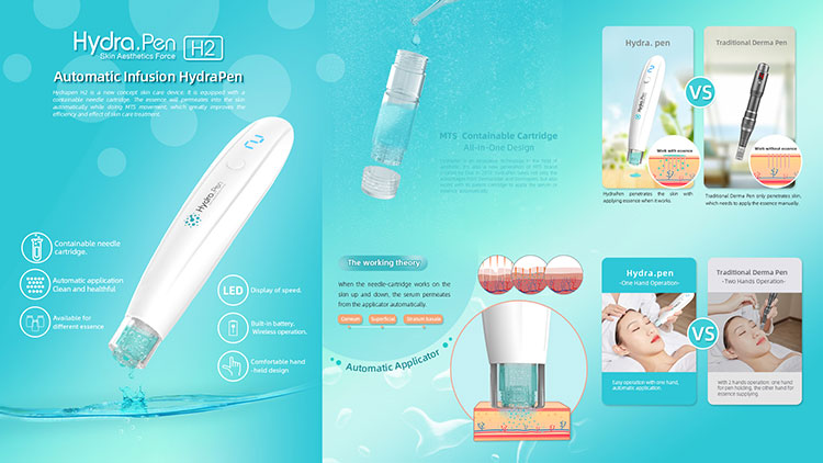 spray type hydra derma roller