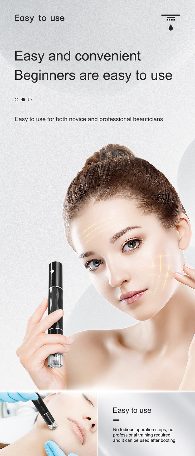 Electric Hydra Microneedling Pen UM8
