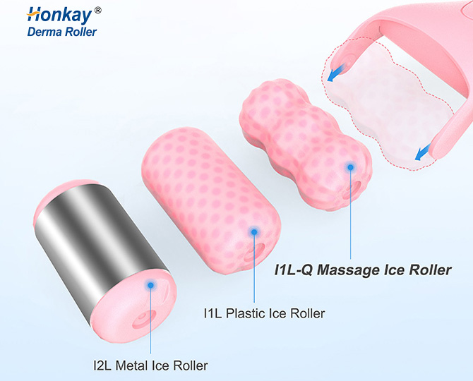 how to use ice roller on face