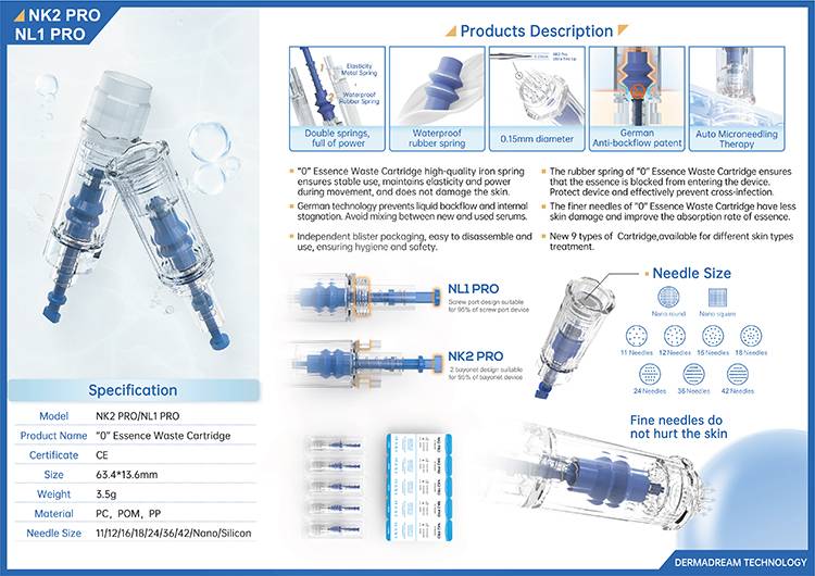 microneedling needle cartridge