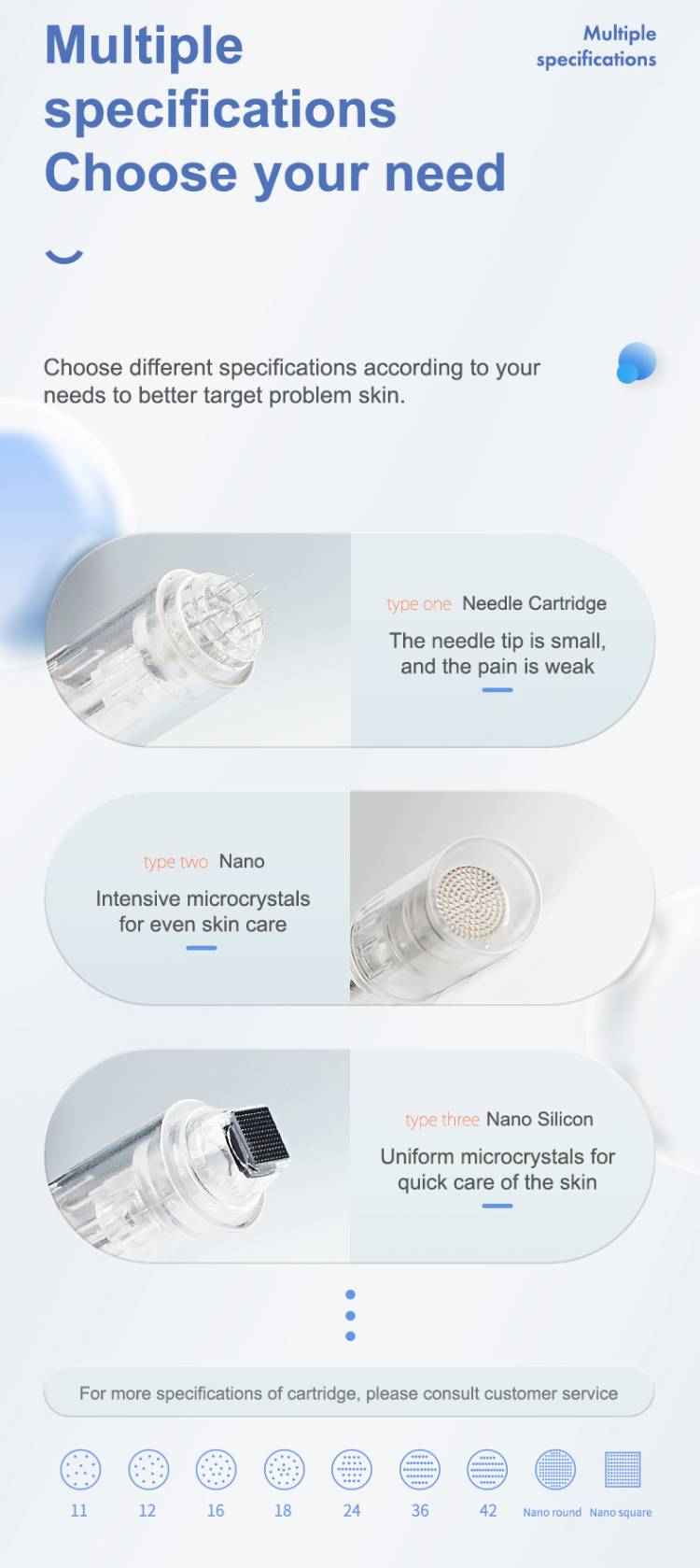 microneedling needle cartridge